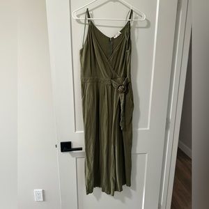 Olive green romper